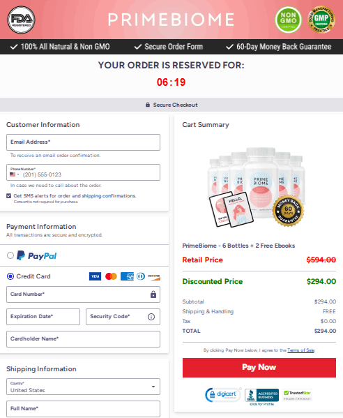 PrimeBiome-Secure-Checkout